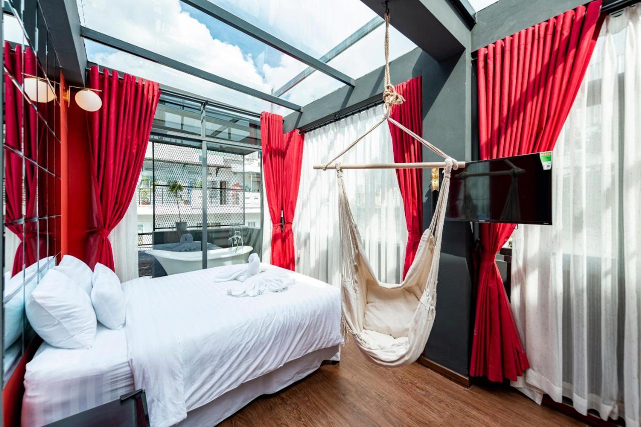 Diamond Rainbow - The Love Aparthotel City Centre ホーチミン市 エクステリア 写真